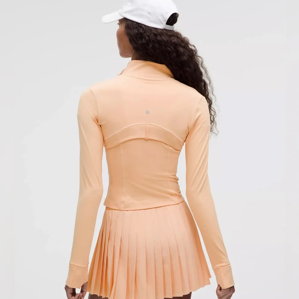 NWOT Define Cropped Jacket Nulu Rock Melon size 4 - Picture 2 of 6